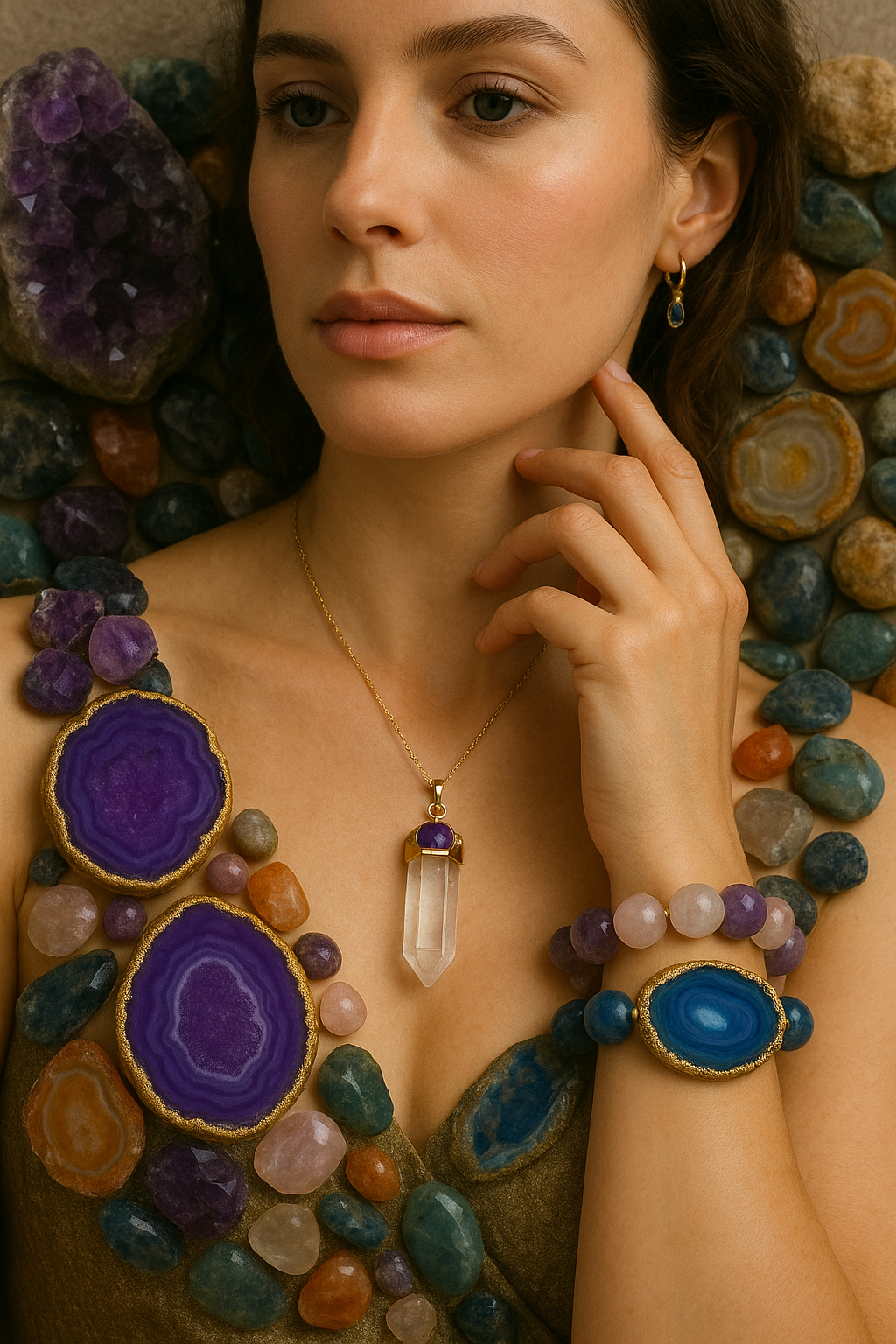 Natural Crystal Beads
